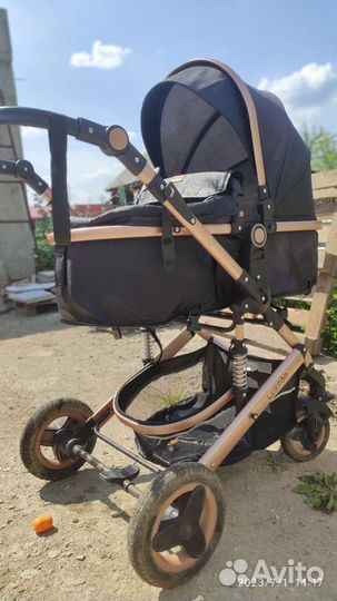 Коляска luxmom 3 в 1