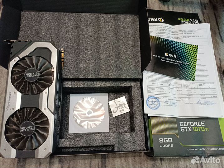 Palit gtx 1070 TI jetstream