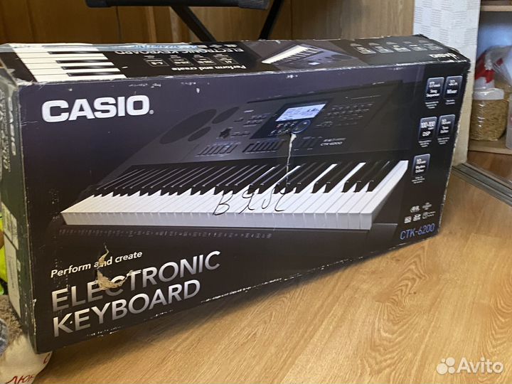 Синтезатор casio ctk 6200