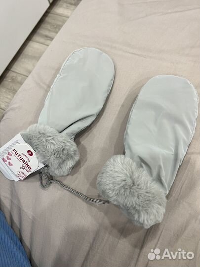 Варежки непромокаемые зимние