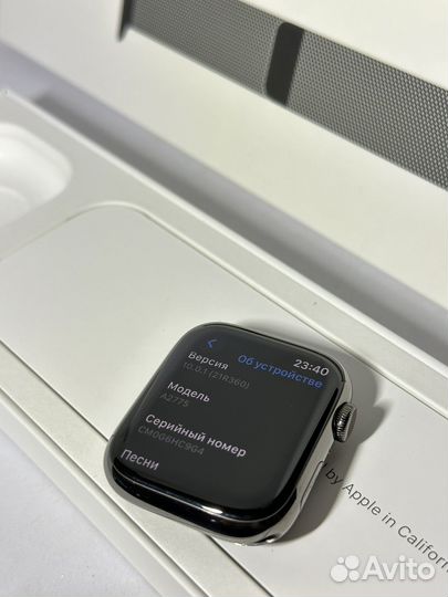 Apple Watch Series 8 45 mm Stainless Steel Loop