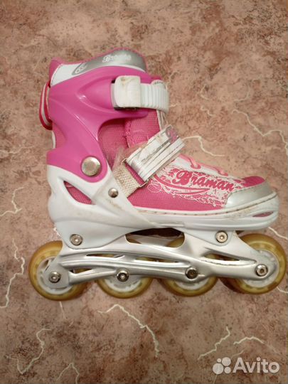 Ролики детские раздвижные 28 32