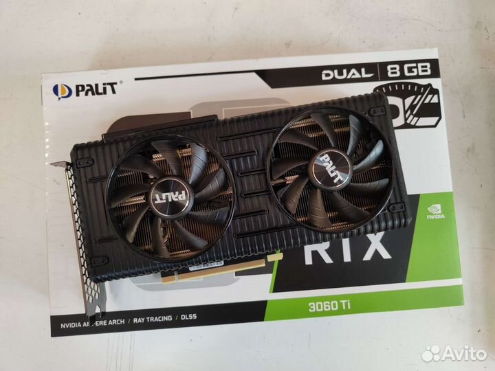Видеокарта Rtx 3060ti Palit Dual