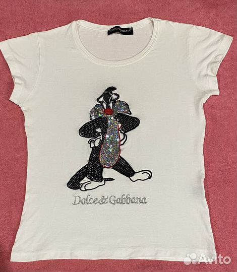 Dolce Gabbana футболка лимитированная коллекция