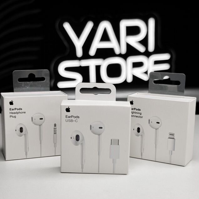 Наушники проводные Earpods lighting / Type-c