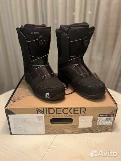 Сноубордические ботинки Nidecker Ranger Boa 43-44