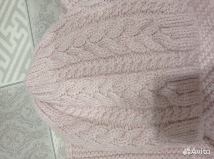 Шапка и снуд зима