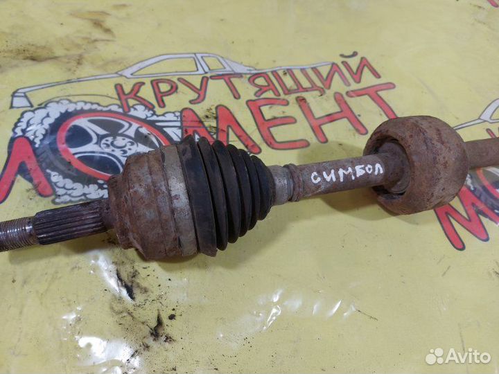 Привод передний правый Renault Symbol рест седан
