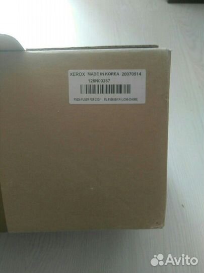 126N00287 - Узел термозакрепления в сборе Xerox Ph