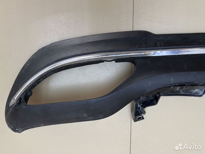 Накладка заднего бампера Mercedes W212