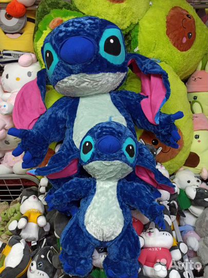 Стич 90см. мягкая игрушка. Доставка