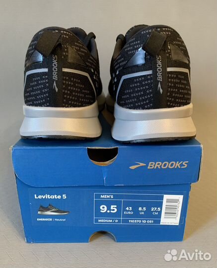 Кроссовки мужские Brooks Levitate 5 27,5 см