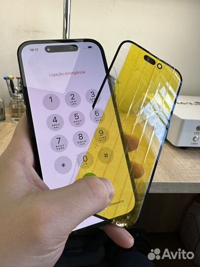 Замена стекла дисплея iPhone