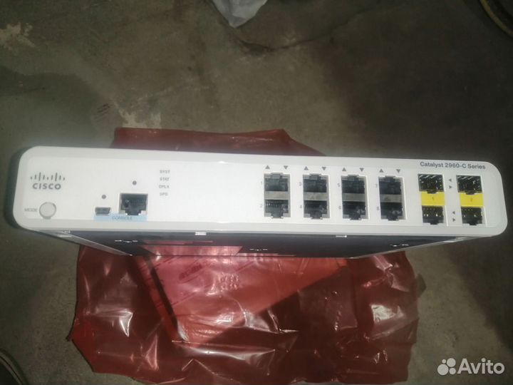 Коммутатор Cisco WS-C2960C-8TC-L V04