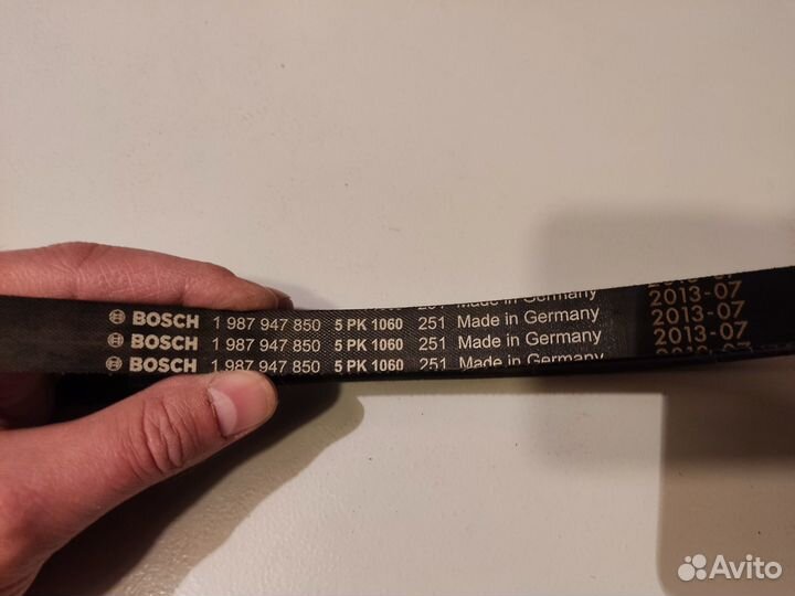 Поликлиновый ремень Mitsubishi / BYD F3 / Mazda