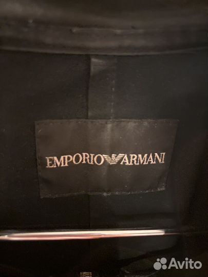 Кожаная куртка Armani Emporio, XS