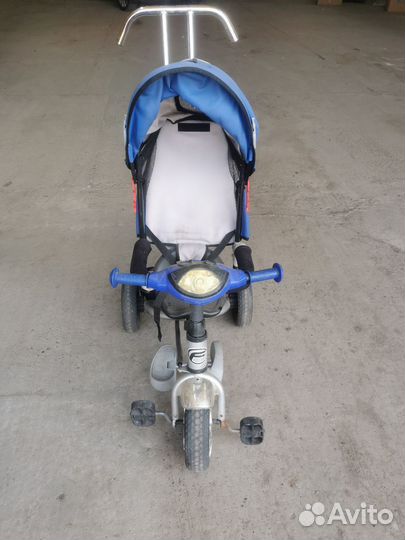 Детский велосипед с родительской ручкой