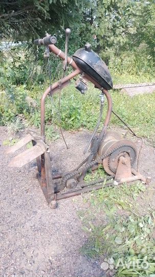 Плуг на тросу