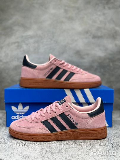 Кеды Adidas Spezial розовые арт:436