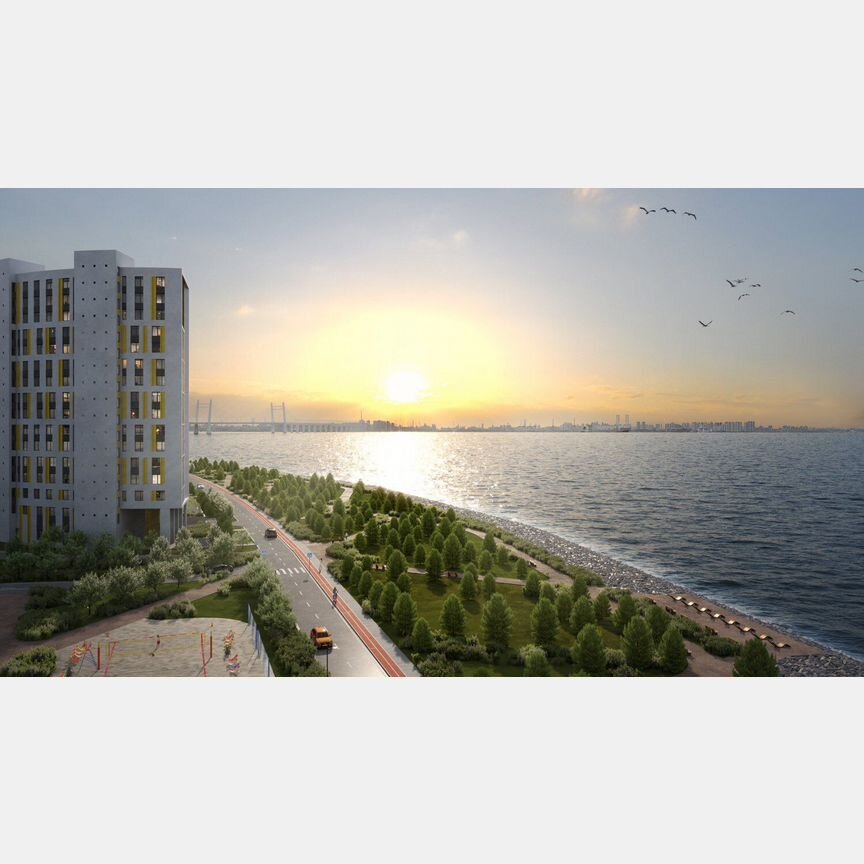 3-к. квартира, 86,6 м², 14/14 эт.