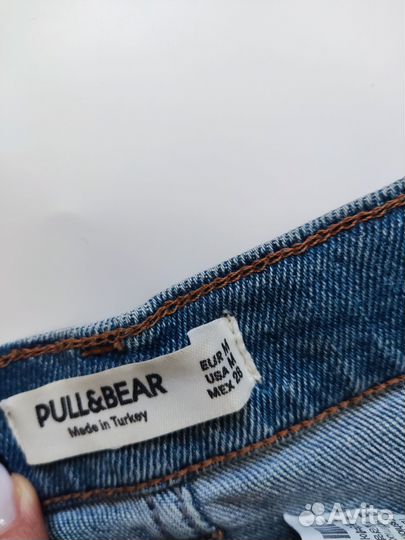 Джинсовая юбка pull& bear
