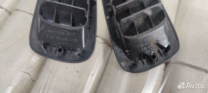 Воздуховоды торпеды Mercedes Vito/Viano w639