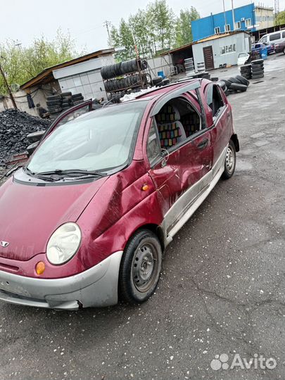 Daewoo matiz 1.0 в разбор