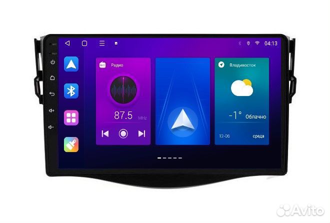 Магнитола Toyota RAV4 Android 12 8+256Gb