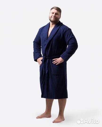 Махровый халат с именной вышивкой на заказ