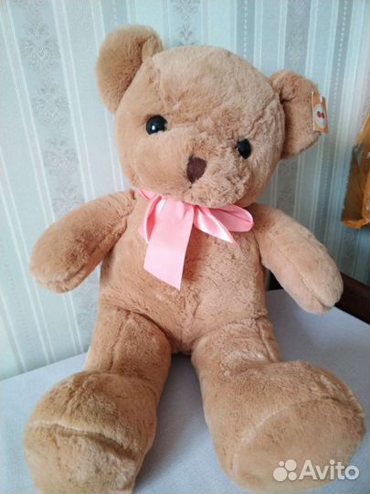 Плюшевый мягкий медведь, 55 см