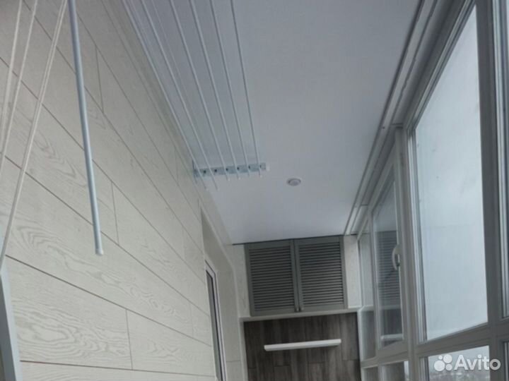 Холодное остекление балкона y-5596