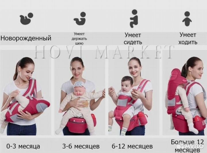 Рюкзак переноска (кенгуру) для детей