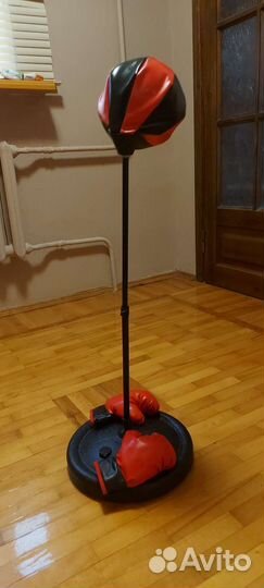 Боксерская груша и перчатки детские