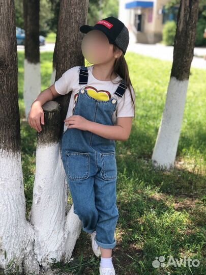 Комбинезон джинсовый для девочки Zara