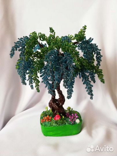 Глициния из бисера