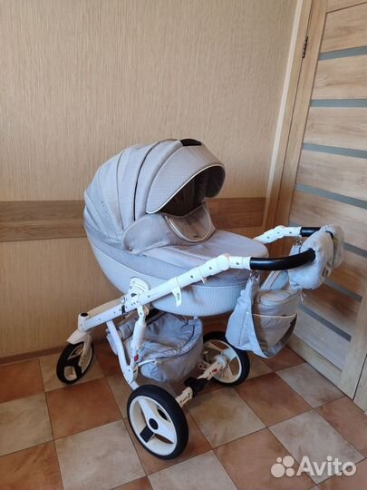 Коляска adamex 3 в 1 бу