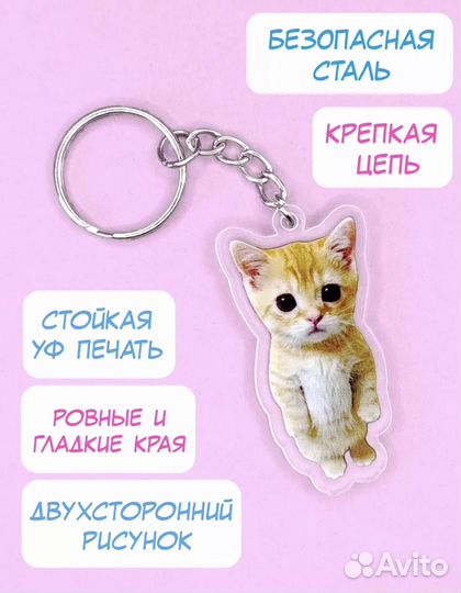 Брелок котик