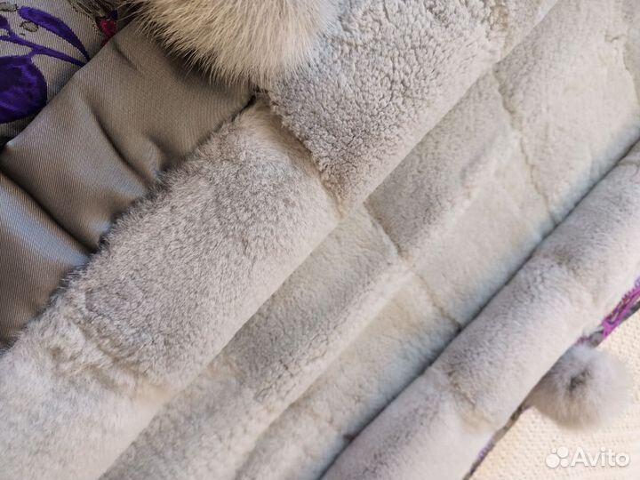 Детский зимний конверт мех норки