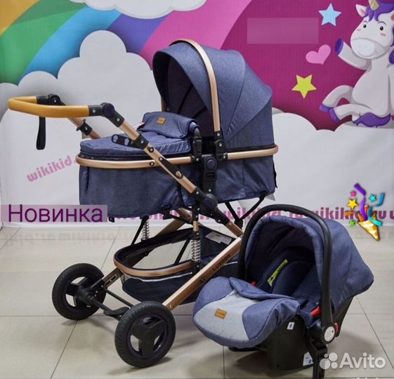 Коляска 3в1 Новая в коробке