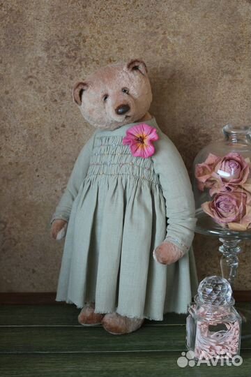 Плюшевый тедди мишка. Рост 27 см