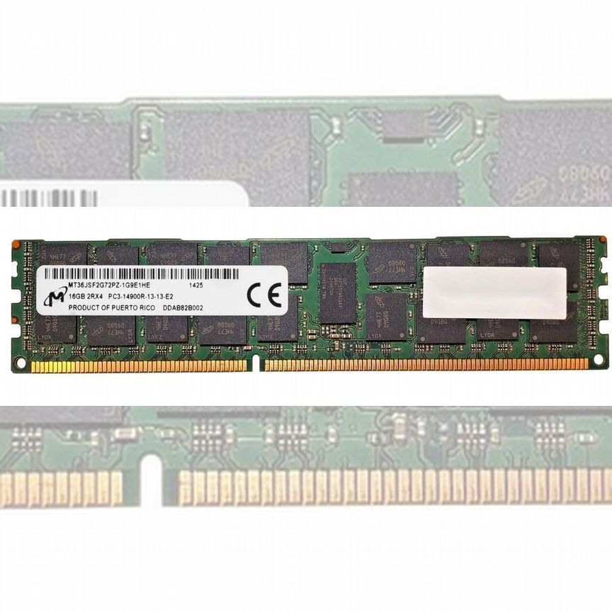 [MT36JSF2G72PZ-1G9E1HE] Оперативная Память Micron Mt36jsf2g72pz-1g9e1he