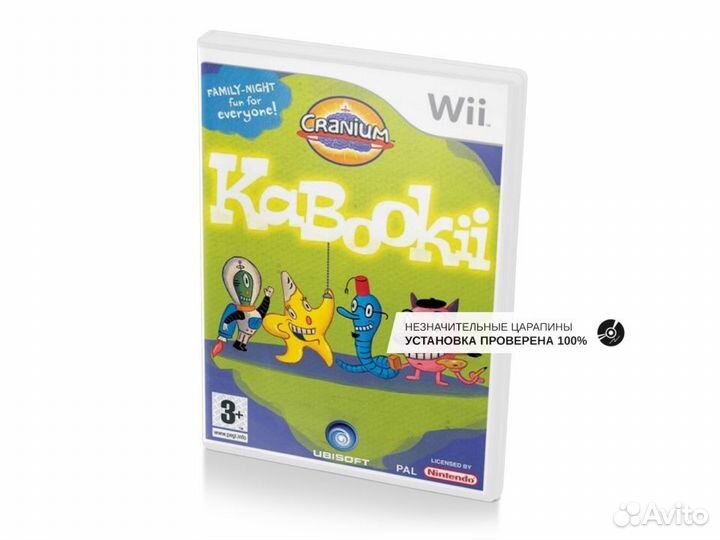 Cranium Kabookii, б/у, незнач.царап., английский