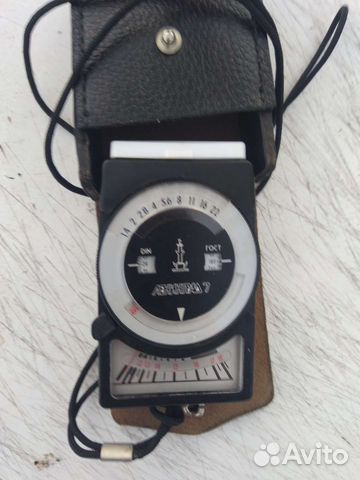Экспонометр ленинград 7 и фотовспышка сэв-3м