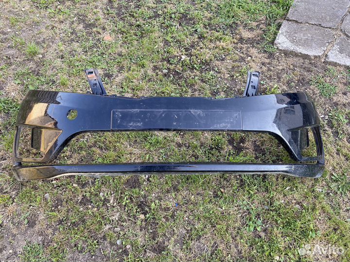 Передний Бампер kia rio 3 черный