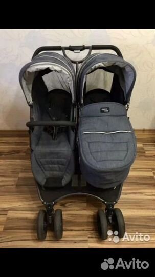 Коляска Valco Bebi Snap 4 Ultra Duo для двойни цве