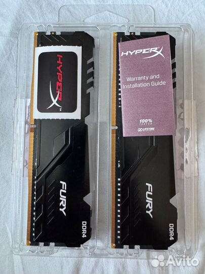 HyperX Fury Black RGB 16GB