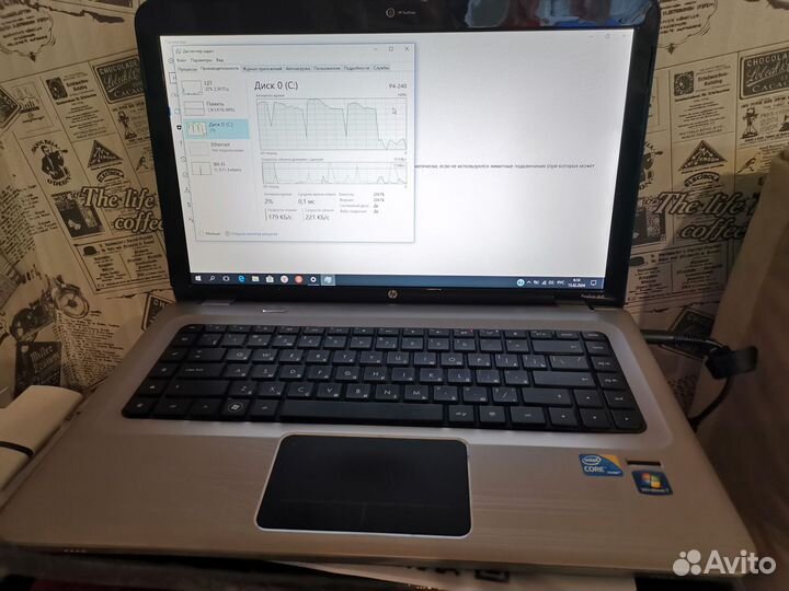 Ноутбук hp pavilion dv6