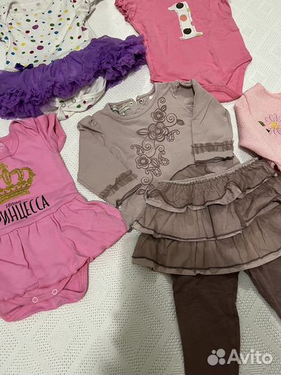 Боди для девочки 80