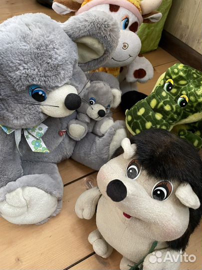 Мягкие игрушки 4 шт