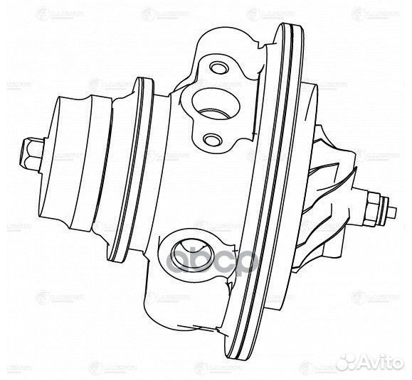 Турбокомпрессор б/корп. (картридж) LAT5015 luzar